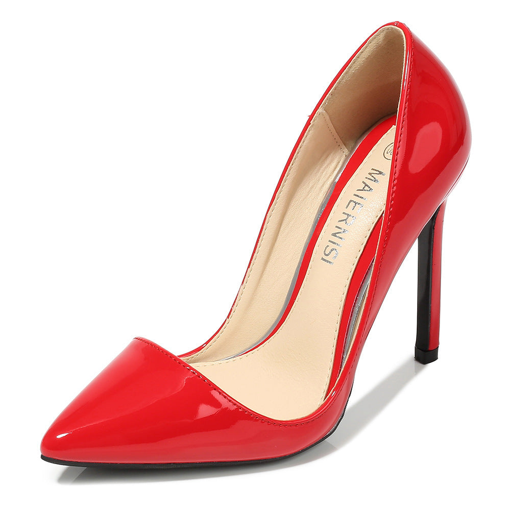 Low-cut Pointed Stiletto