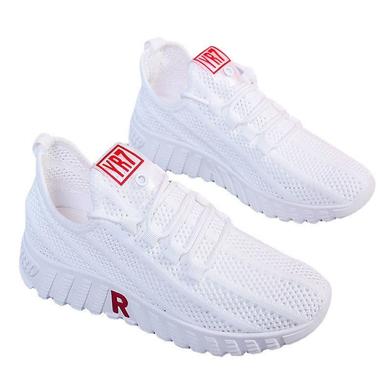 Women Tennis Shoes Bottom Sneakers Gym Female Sport Walking Breathable Mesh Lightweight Sports Running Shoes