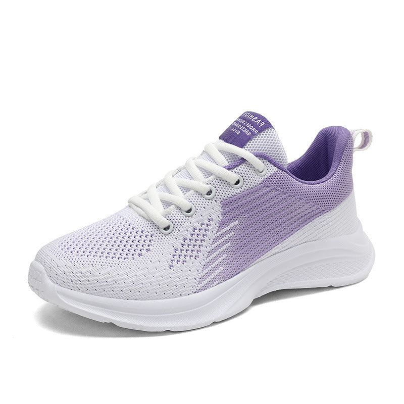 Fashion And Personalized Mesh Sneakers For Women In Candy Colors