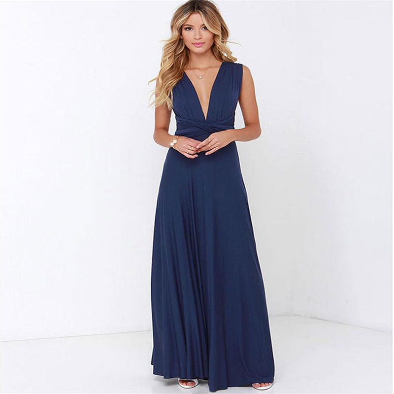 Women Bandage Convertible Boho Maxi Dress for All Occasions