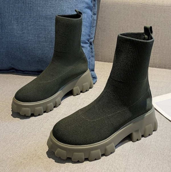 Women Sock Boots.