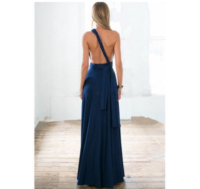 Women Bandage Convertible Boho Maxi Dress for All Occasions