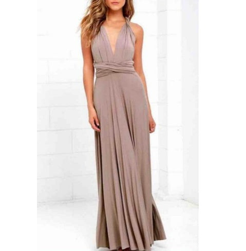 Women Bandage Convertible Boho Maxi Dress for All Occasions