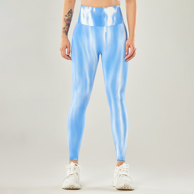 Tie Dye Aurora Print leggings - Ricky Dale 