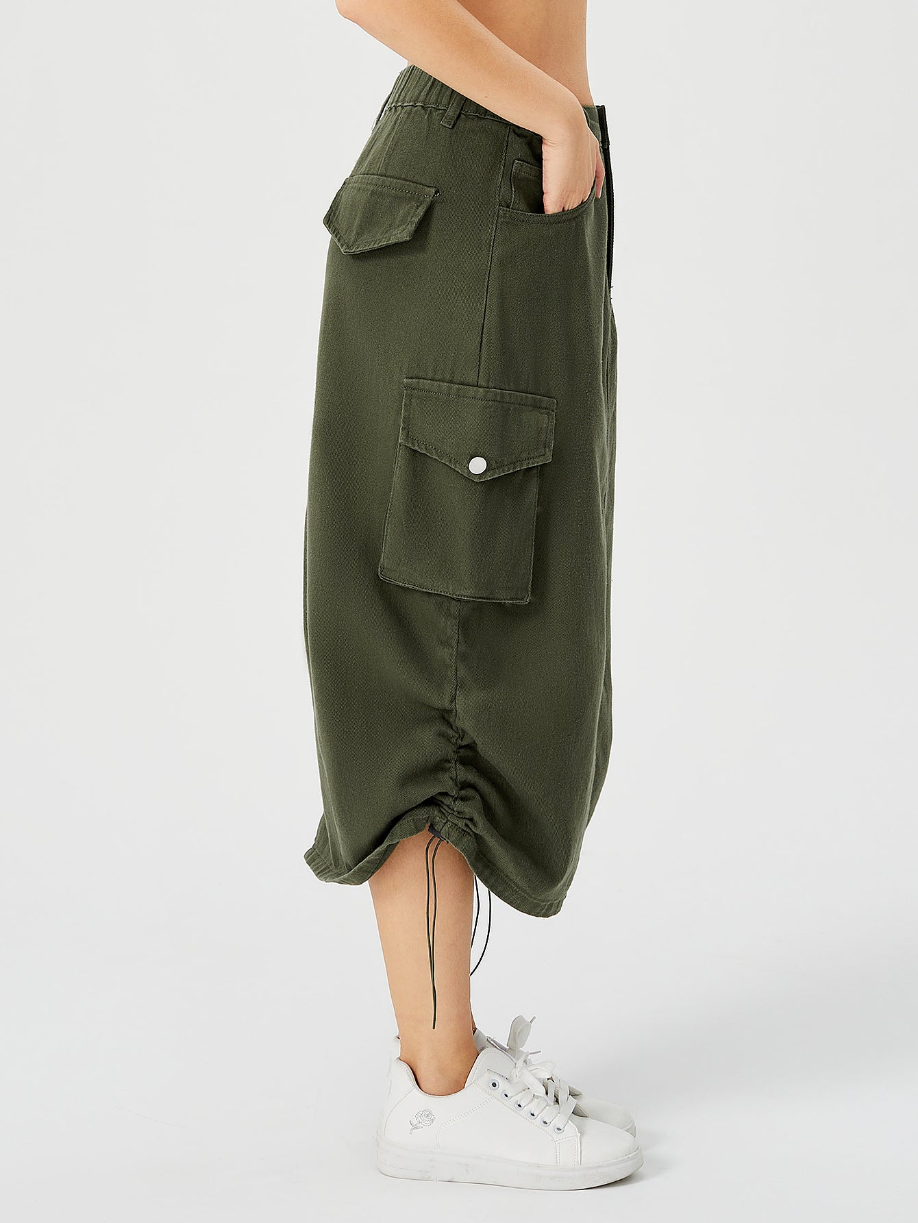 Casual Cargo Maxi Skirt  L - Ricky Dale 